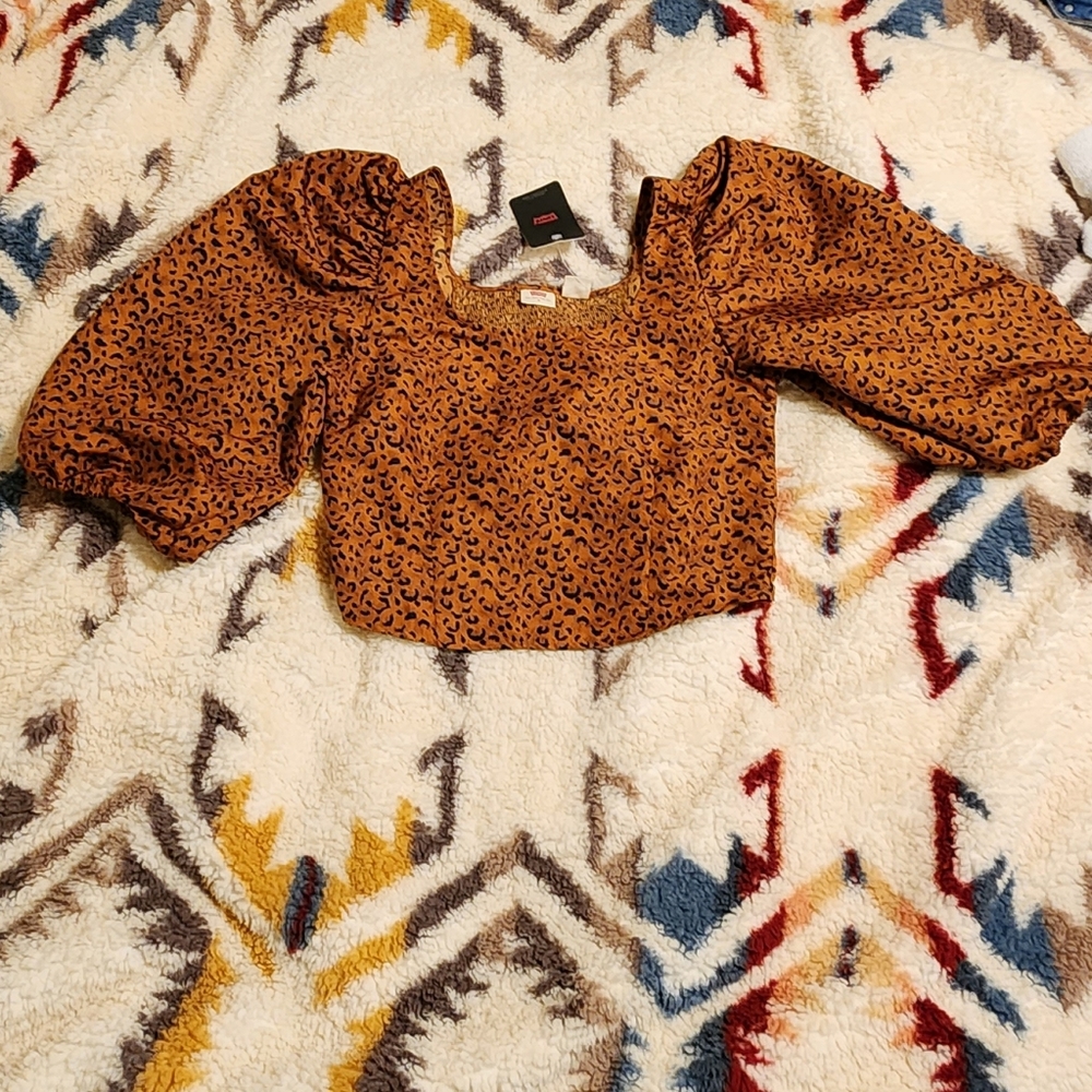 LEVI'S Puff Sleeve Blouse